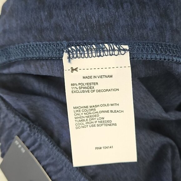 DSG Daily Jogger Men's 2XL Navy Blue Elastic Waist NEW Cuffed Hem NWT Zipper Pkt - Picture 9 of 16